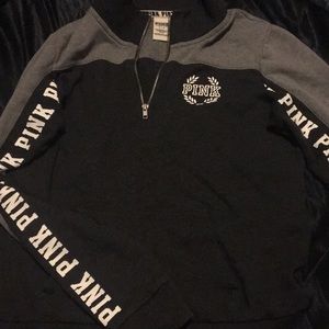 PINK zip up sweatshirt